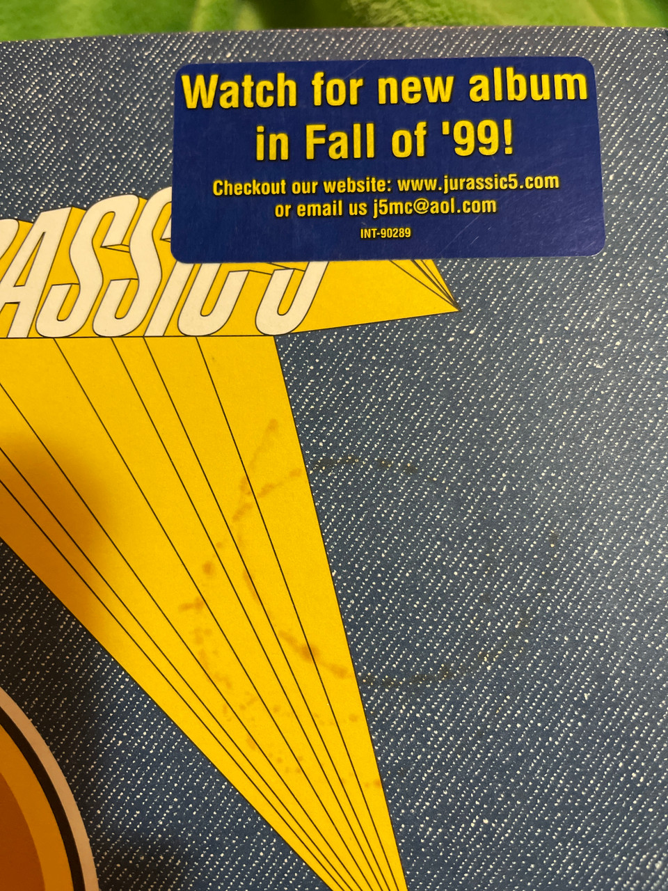 Jurassic 5 -~Jurassic 5 EP (1999 EX/EX)